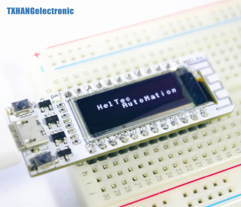ESP8266 wifi чип 0 91 дюймов OLED CP2014 32Mb Flash интернет макетная плата NodeMcu модуль для