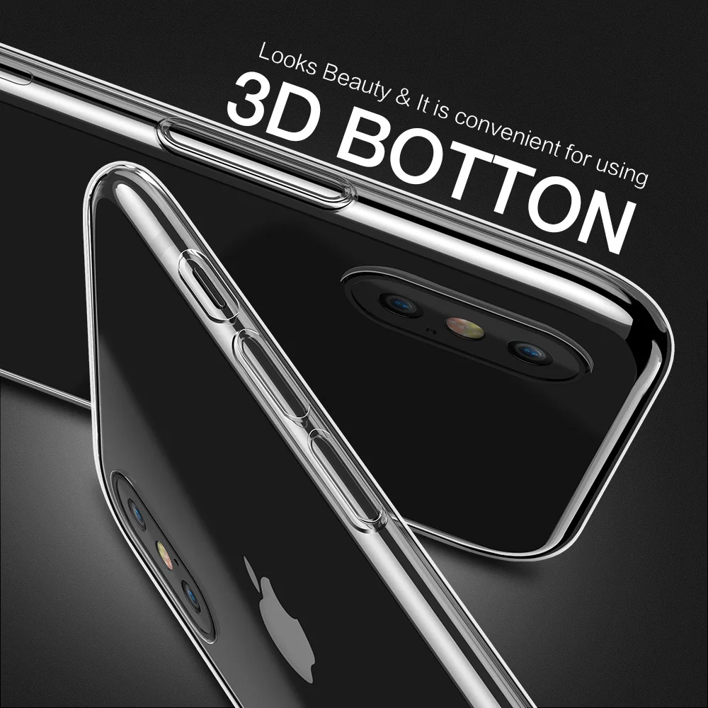 Прозрачный чехол CASEIER для iPhone 11 Pro X XS Max XR мягкие силиконовые чехлы 8 7 6 6s Plus 5 5S SE 2020 |