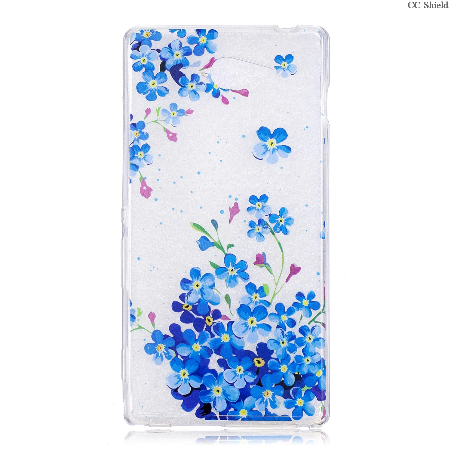 Чехол из ТПУ для Sony xperia M2 aqua M2aqua D 2302 2303 Мягкий силиконовый чехол телефона M 2 dual D2302