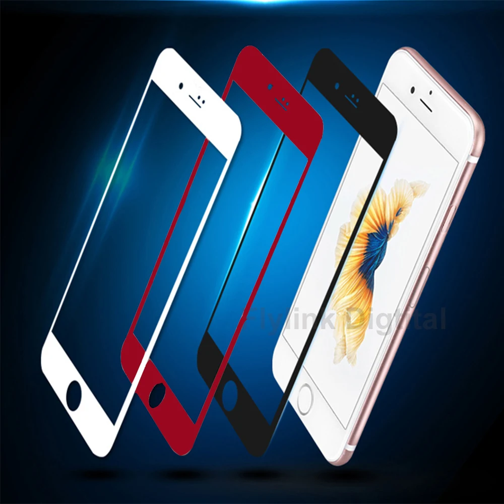 Защитное стекло закаленное 3D для iPhone 6/6s/6/6s/7/8 plus|Защитные стёкла и плёнки