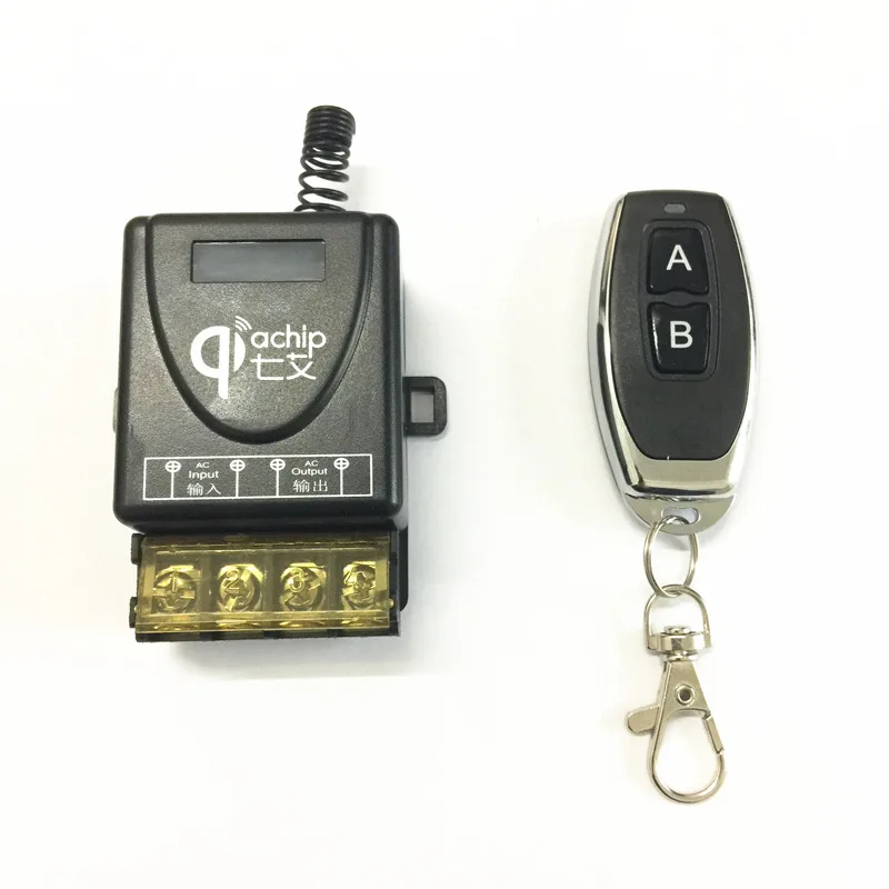 433 МГц Универсальный Беспроводной RF пульт дистанционного управления AC 220 В 1CH 30A