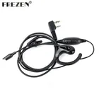 Портативная рация, наушник с креплением на палец, PTT, микрофон, гарнитура для Kenwood, радио BAOFENG UV-5R UV-5RE Plus UV-82 GT-3