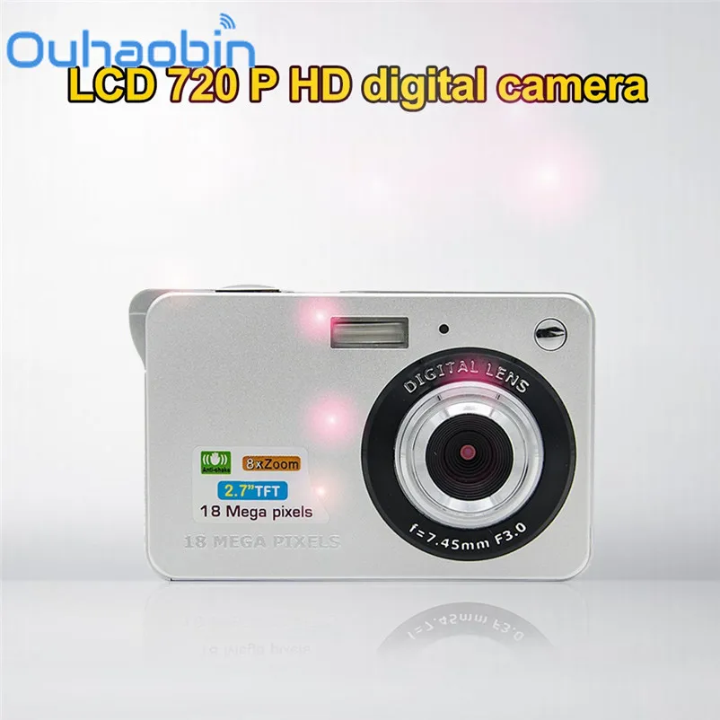 Ouhaobin 18 мегапикселей 3.0MP CMOS сенсор 2 7 дюймов TFT ЖК-экран HD 720P Цифровая камера