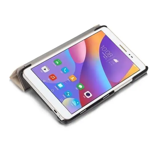 Чехол книжка для планшета Samsung Galaxy Tab A 8 0 2017 дюйма из ПУ кожи|Чехлы планшетов и