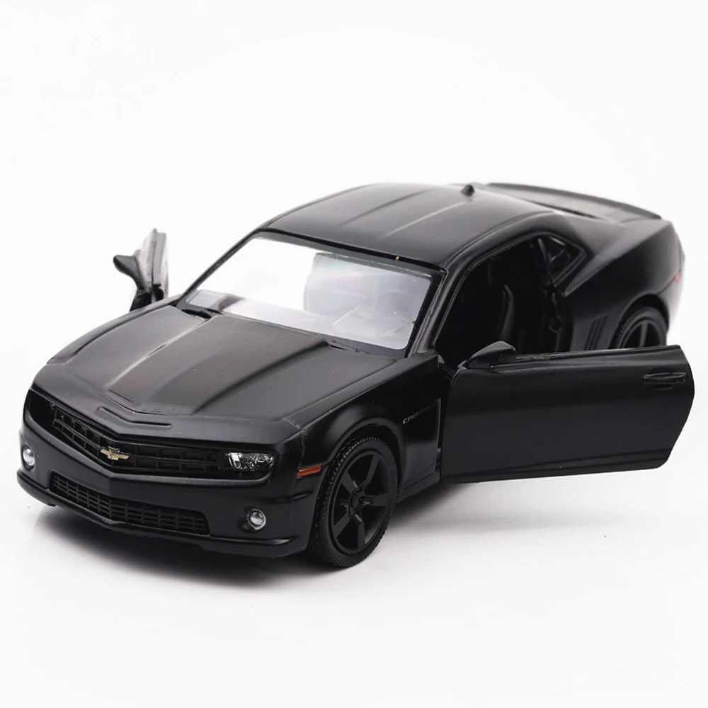 1:36 Chevrolet игрушечный Camaro модели автомобилей с горячим колесом двери горячими