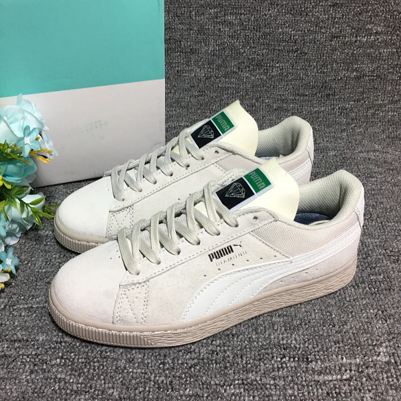 2018 Новое поступление PUMA Для женщин с замши сердце Валентина кроссовки бадминтон