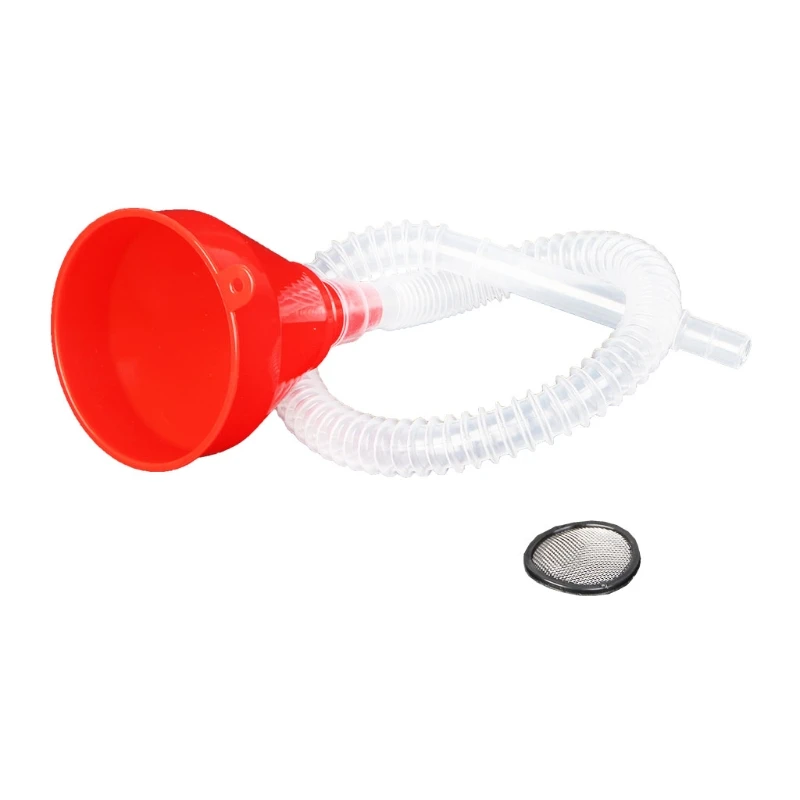 

Universal Motor Truck Vehicle Plastic Fill Funnel Soft Pipe Petrol Tube Diesel