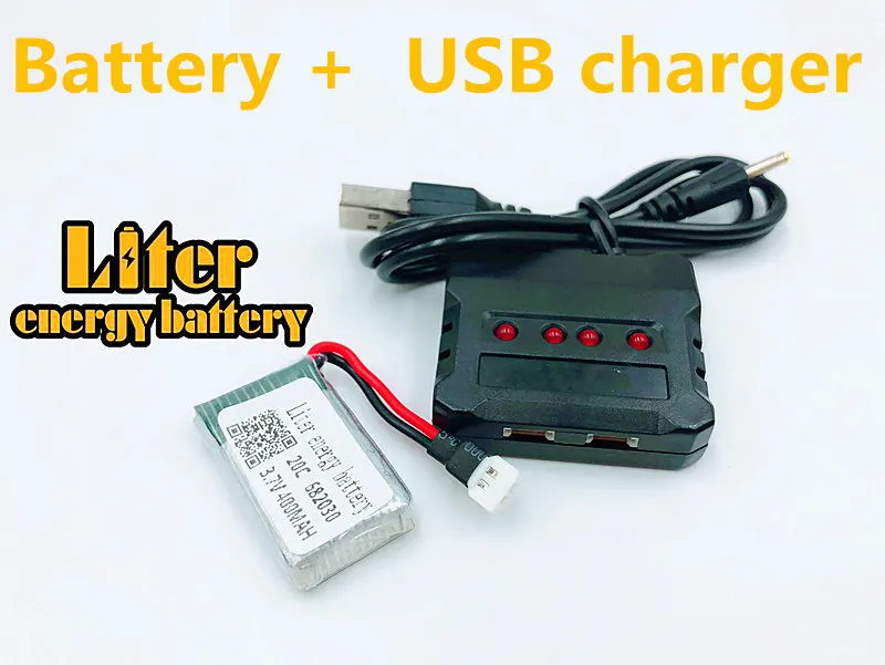 Аккумулятор 3,7 в 400 мА · ч 682030 20c Lipo для литий-полимерных аккумуляторов X11C принадлежности дистанционного управления самолетом 3,7 в 400 мА · ч 20C 3,7 в + зарядное устройство