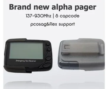 Бесплатная доставка 10ocs Poscag система paging нормальная пейджер Альфа портативная