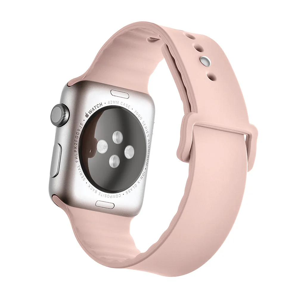 Спортивные часы iWatch Apple Watch 38 мм 42 Мужские и женские силиконовые спортивные