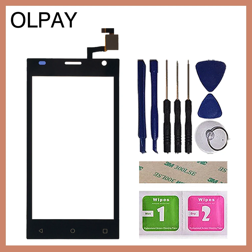 OLPAY 4,5 ''Сенсорное стекло для мобильного телефона для Prestigio Wize O3 psp 3458 psp 3458 DUO Сенсорное стекло дигитайзер Сенсорная панель инструменты