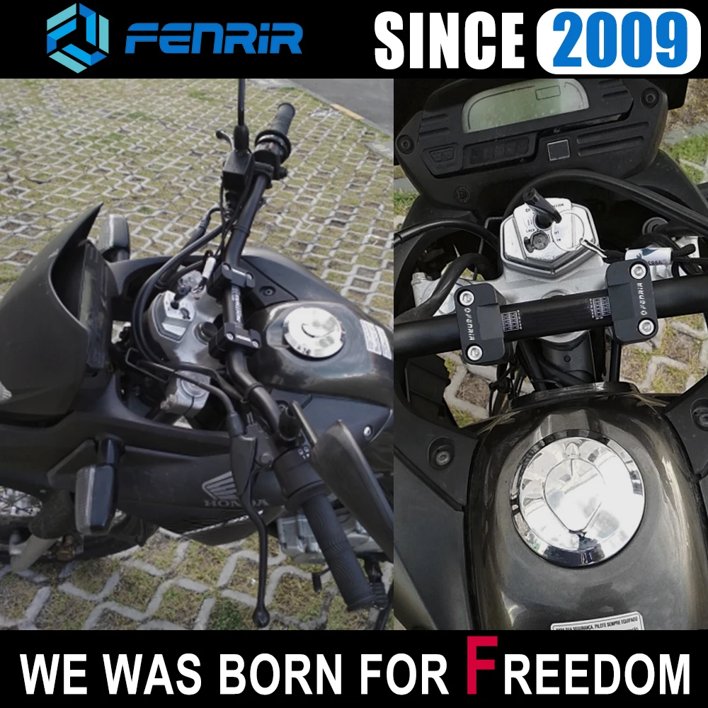 Руль стояка мотоцикла для Harley Riser Cafe Racer Royal Enfield Pitbike Husqvarna мотокросса Honda Shadow BMW KTM