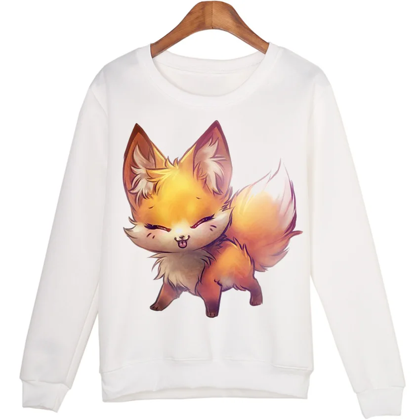 Женская белая толстовка Новая Осенняя мода с длинным рукавом пуловеры толстовки