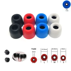 ANJIRUI 20 шт.10 пар T100 (L M S), беруши диаметром 3,0 мм, беруши из пены с эффектом памяти, амбушюры