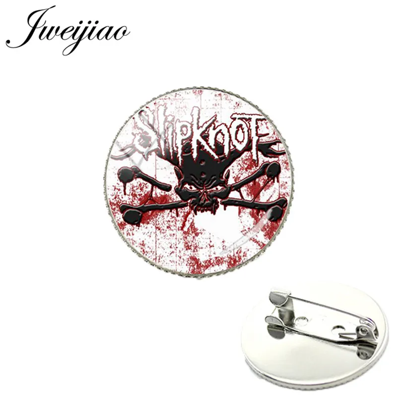 SL95 JWEIJIAO,, рок-группа, My Chemical Romance, броши, Slipknot, музыкальная группа, булавки для модных мальчиков и девочек, сумка, украшение одежды SL100 - Окраска металла: SL95