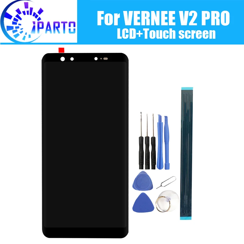 ЖК дисплей и тачскрин VERNEE V2 PRO 5 99 дюйма 100% оригинал протестированный дигитайзер