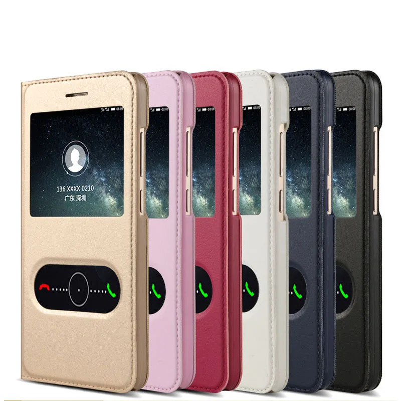 Умный флип-чехол для Huawei GR3 Оригинальный чехол из искусственной кожи телефона BiNFUL