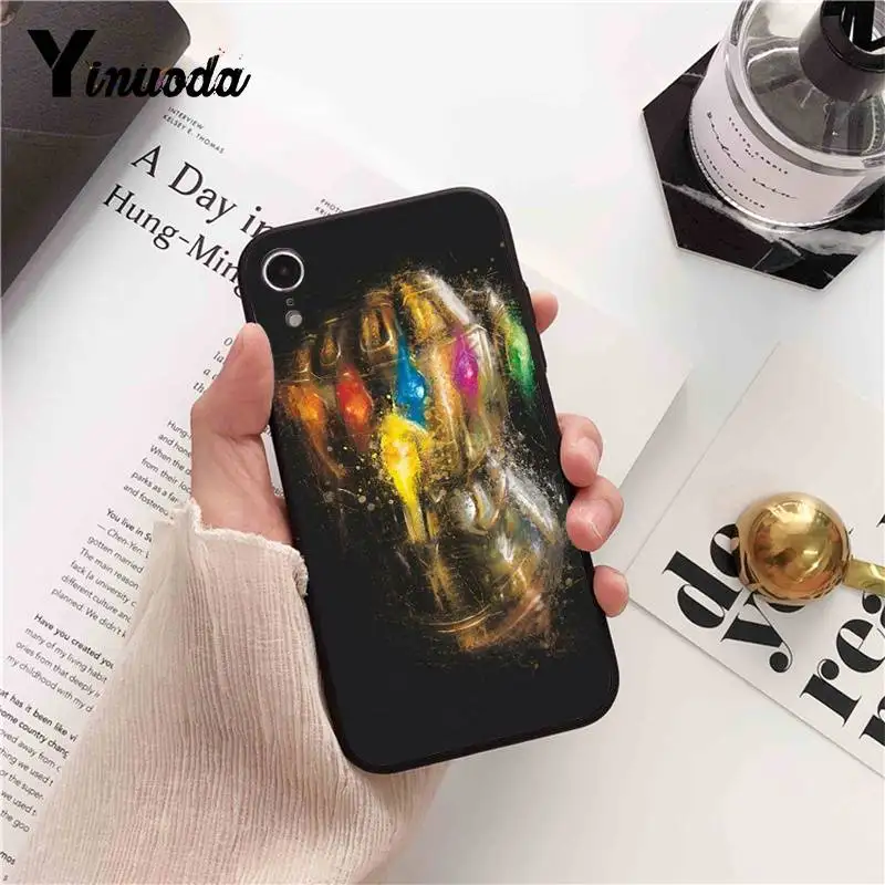 Чехол для телефона Yinuoda Marvel avengers endgame iPhone 8 7 6 6S 6Plus X XS MAX 5 5S SE XR 11 pro max | Мобильные