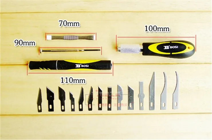 Профессиональный 16 шт./компл. Летающий олень деревянная стамеска для работы с
