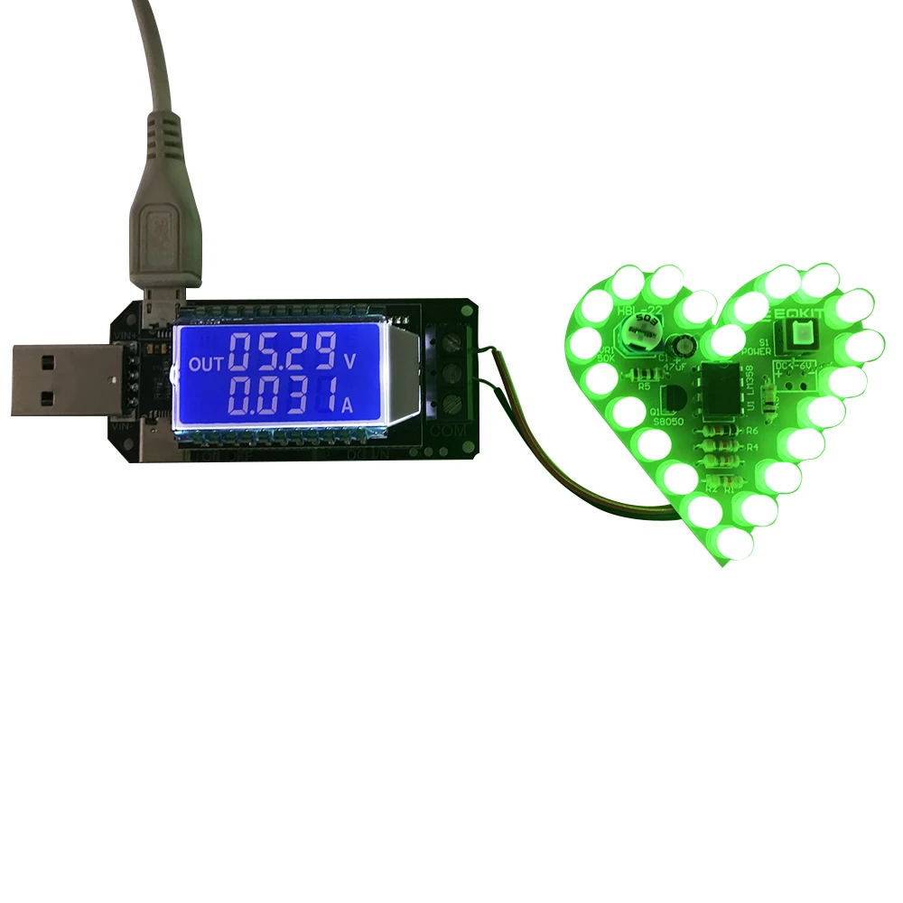 USB Модуль повышения/понижения питания кнопка регулировки повышающий