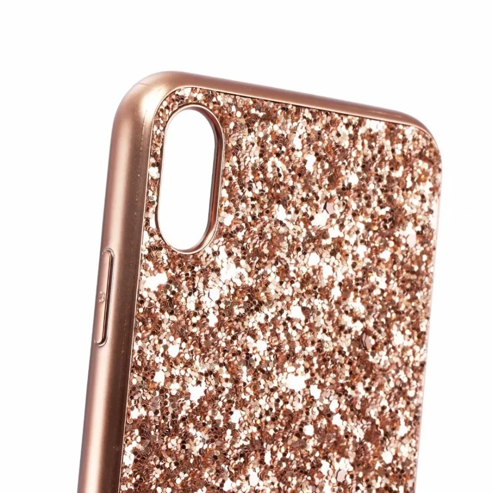 Sinbeda Роскошный чехол для телефона iphone XS MAX XR модные блестящие мерцающие Чехлы 7 8