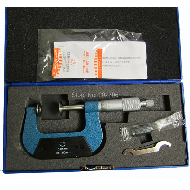 Микрометр типа диска 25 50 мм зубчатый микрометр|micrometer used|micrometer dialmicrometer screw |