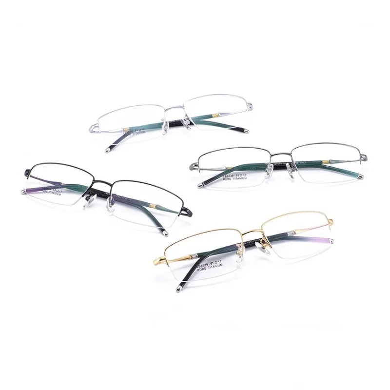

W-135 Men Eyewear optical Degree Myopia Prescription Glasses Titanium Computer Goggle Glasses Small Face Men's Eyewear Frames
