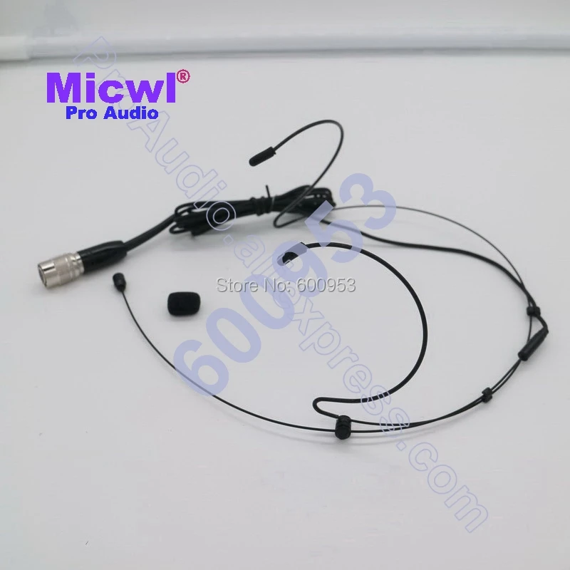 Всенаправленная гарнитура MICWL A2-TH Pro микрофон для беспроводной аудиотехники Hirose 4