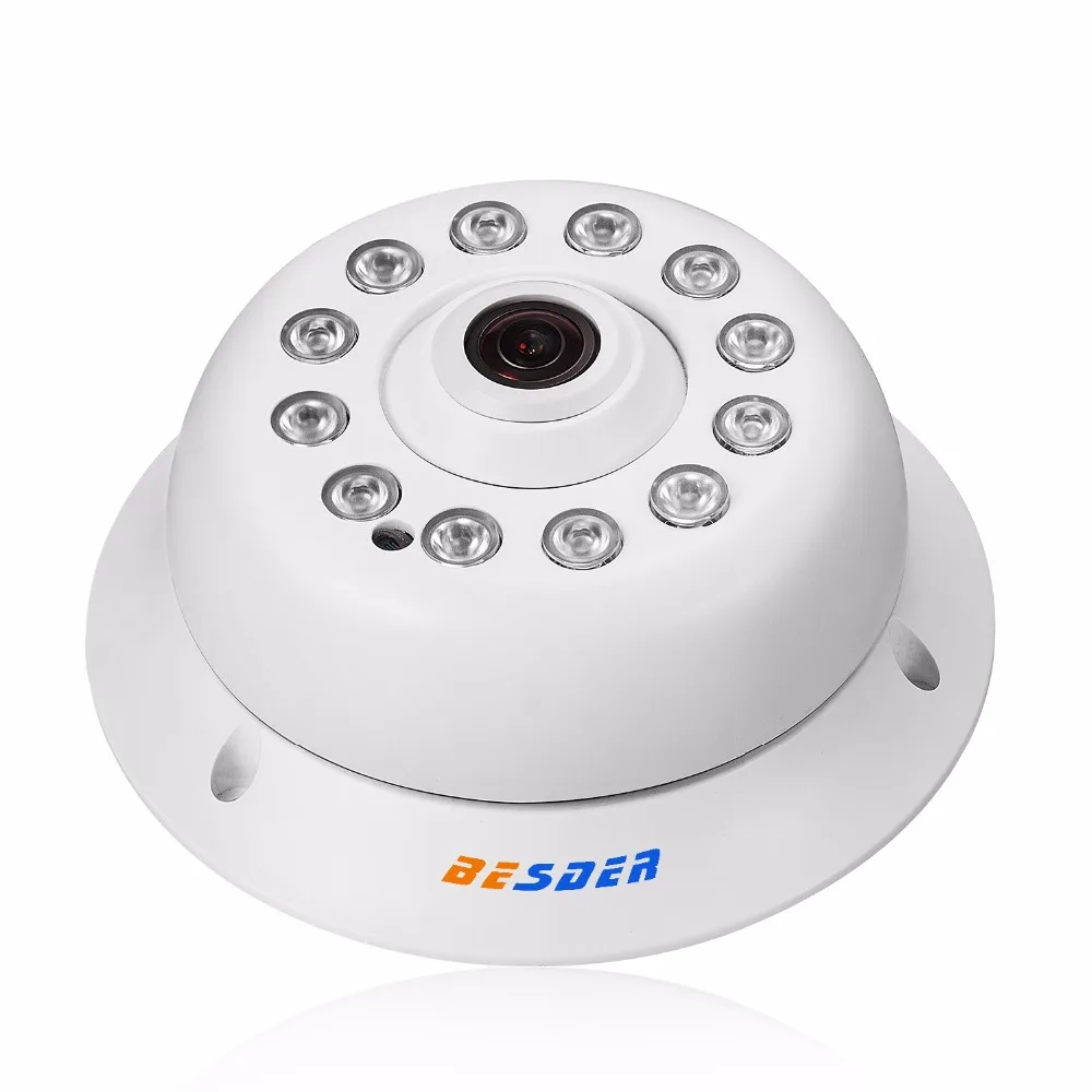 Камера видеонаблюдения BESDER широкоугольная 1080 P VR IP 180 градусов панорамная 3D
