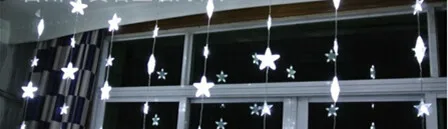 СВЕТОДИОДНАЯ Гирлянда занавеска С пятиконечными звездами|curtain lights|decorative lightswedding