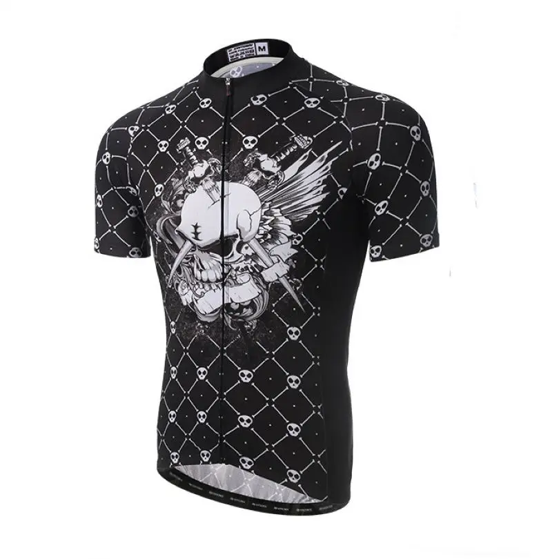 

XINTOWN Men's Ropa Ciclismo Sportwear Cycling Jersey Bike Bicycle Short Sleeve Outdoor Cycling Clothing Top