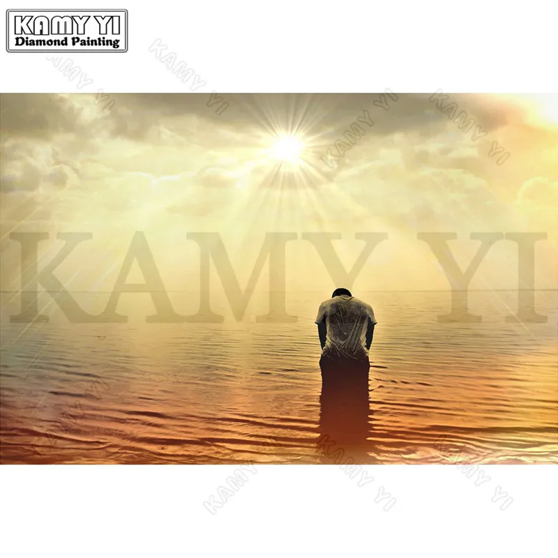 Фото 3D Рукоделие Diy алмазная живопись человек в воде Алмазная вышивка полностью 3D Рукоделие Diy алмазная живопись человек в воде Алмазная вышивка полностью