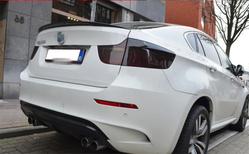Спойлер из углеродного волокна для BMW X6 E71 2008 2014 Высокое качество Спойлеры Авто