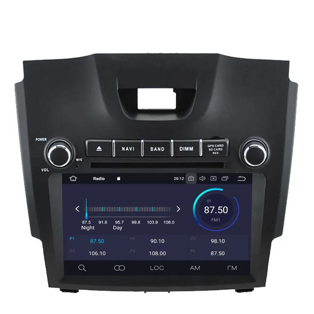 Автомобильный DVD-плеер с GPS Android 9 0 радио для Chevrolet Chevy Holden S10 TRAILBLAZER ISUZU D-MAX экран