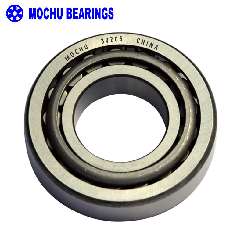 

1pcs Bearing 30206 30x62x17.25 30206-A 30206J2/Q 7206E Cone + Cup High Quality Single Row Tapered Roller Bearings