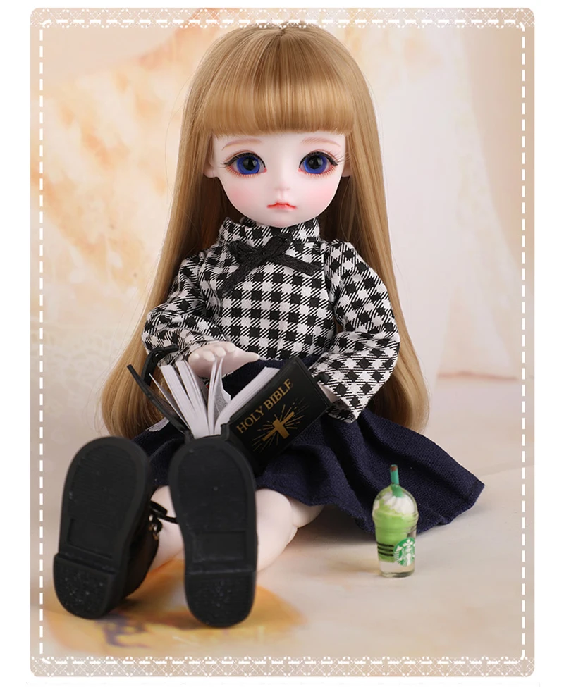 1/6 BJD Doll toys Ball Joint Fashion Gift for girls doll reborn | Игрушки и хобби