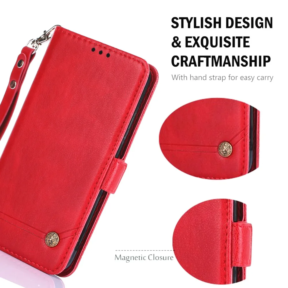 Case For Huawei Honor 8X Cases Cover Luxury Flip Magnetic Wallet Leather On Coque 8 X Card Slot |
