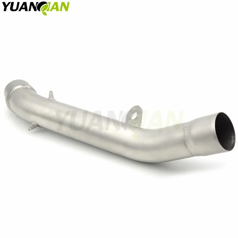 motorcycle middle of the exhaust pipe muffler Exhaust Muffler For KAWASAKI Z800 Z 800 2013 2014 2015 2016 | Автомобили и