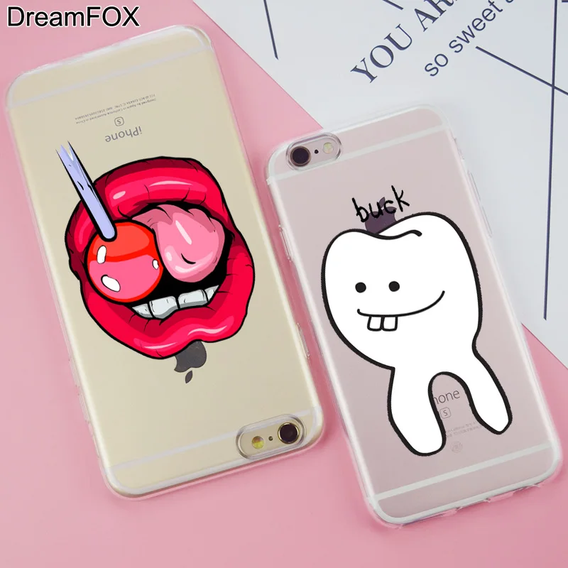 DREAMFOX K355 Tooth Soft TPU Silicone Case Cover For Apple iPhone 11 Pro X XR XS Max 8 7 6 6S Plus 5 5S SE 5C 4 4S |