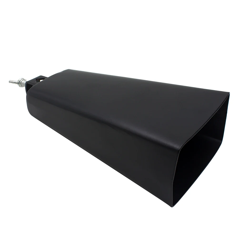 

8 Inch Black Metal Cattlebell Cowbell Personalized Brass Cattle Cow Bell Percussion Instrument