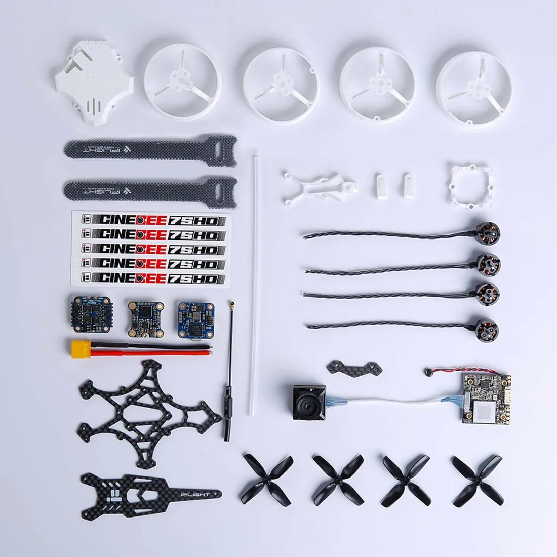 Гоночный Дрон IFlight CineBee 75HD 2-4S sucex F4 Tower 12A 4в1 ESC VTX FPV 1080P Turtle V2 для 75 мм квадрокоптера BWhoop PNP BNF