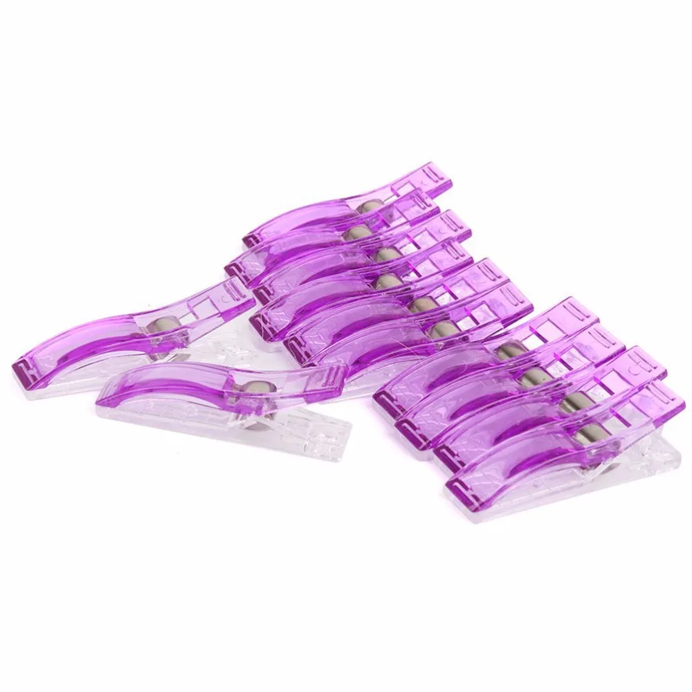 20 шт. прозрачные клипсы для хранения зажимы шитья одеяла пластиковые зажимы|clamping