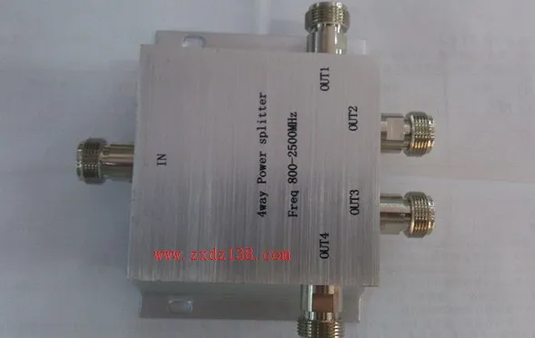 

Power divider N head one point four power divider branch 4 power divider 800-2500MHZ