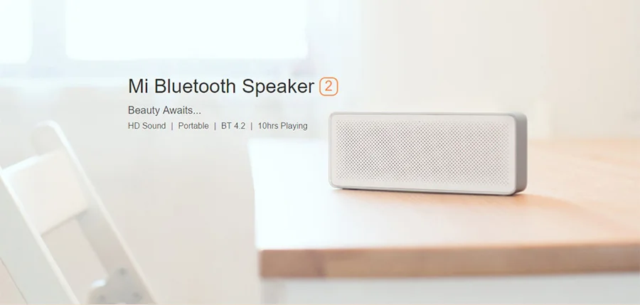 Xiaomi Динамик пенал Xiaomi Bluetooth 4,2 Динамик 2 квадратных стерео HD качество звука Портативный Беспроводной Bluetooth