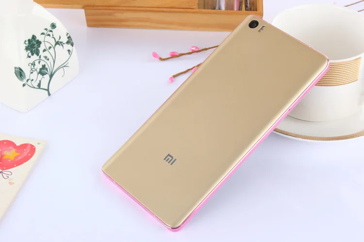Оригинальная жесткая пластиковая задняя панель корпуса, чехол для Xiaomi Mi Note 1, 5,7 дюймов, Сменный Чехол для задней двери из натурального бамбука