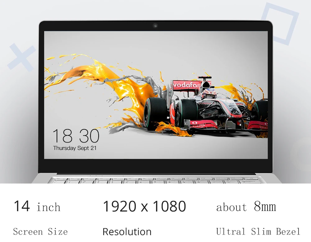 Jumper EZbook S4 ноутбук 14 дюймов 1920*1080 дисплей ноутбук Intel Celeron J3160 ультрабук 4 Гб ram 64 Гб/128 ГБ rom компьютер
