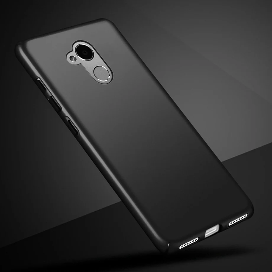 Black Чехол для huawei Honor 6A, жесткий матовый чехол для Honor 6A, чехол для Honor 6A, защитный чехол - Цвет: Black