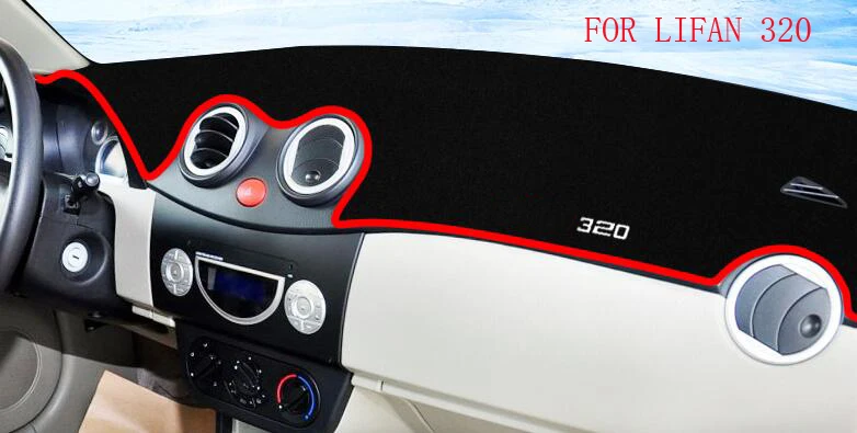 

Car Dashboard Cover Carpet Sun Shade Pad Mat Heat Insulation Decoration For Lifan 320 330 520 520i 530 620 630 720