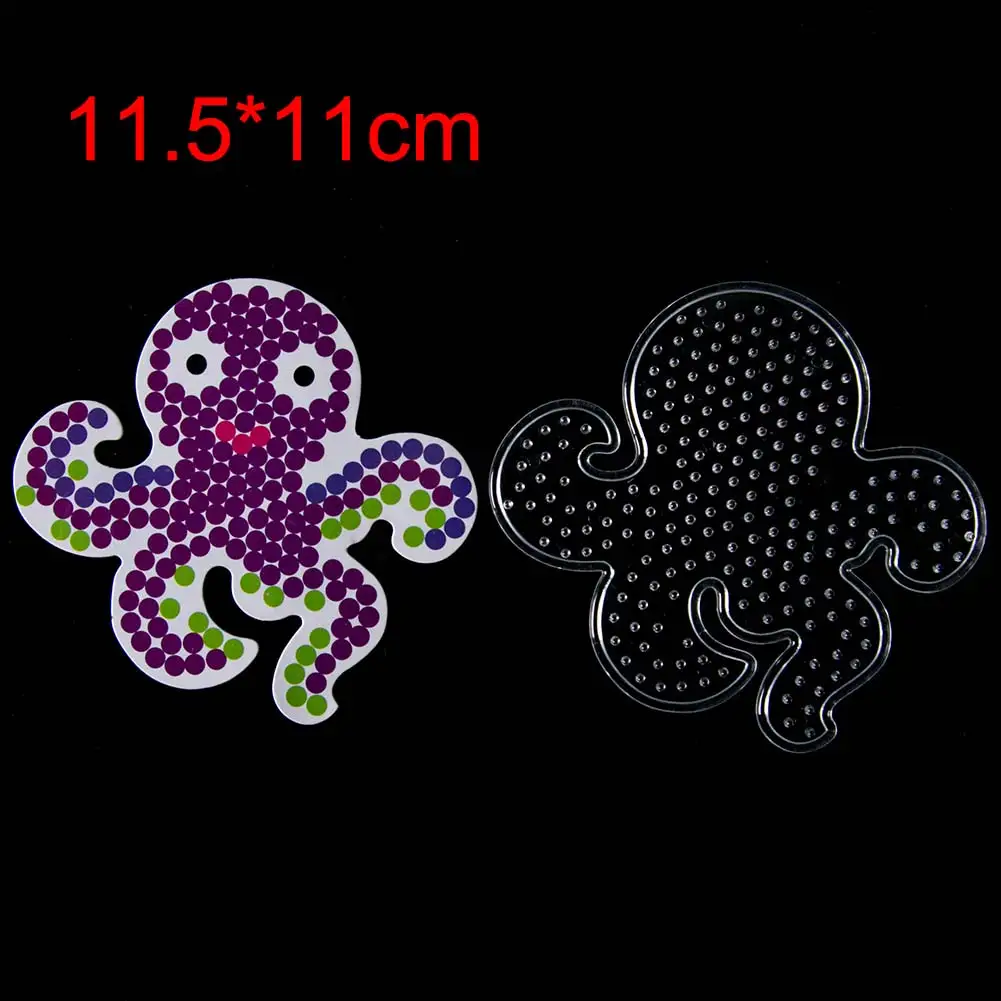Большие перфорированные панели для Perler прозрачные квадратные дизайнерские