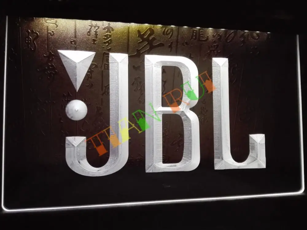 LG075-JBL аудио автомобиля Дисплей бар светодиодный неоновый свет Войти home decor